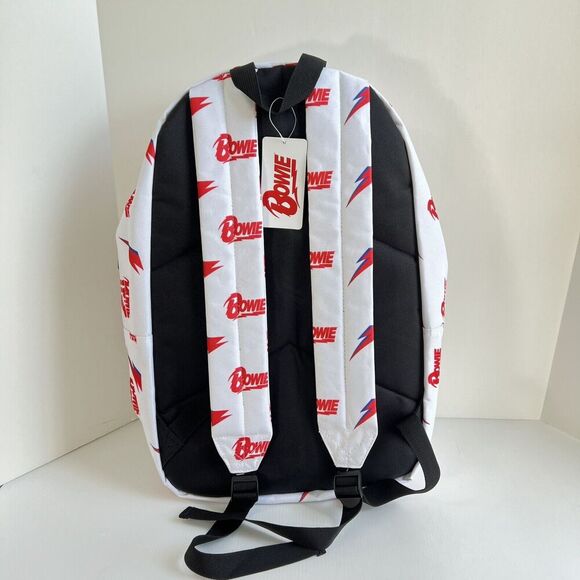 NEW David Bowie Backpack Large Logo All Over NWT - Picture 5 of 11